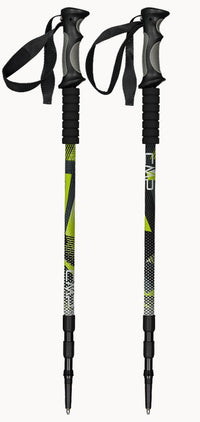 Bastoncini Trekking Col. Titanio/Lime