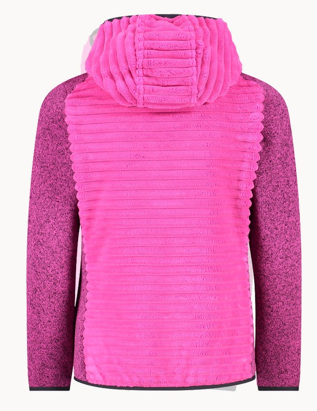 Giacca Piumino Pile Fuxia