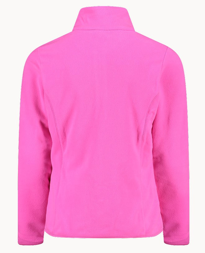Lupetto in Pile da Bambina Fuxia