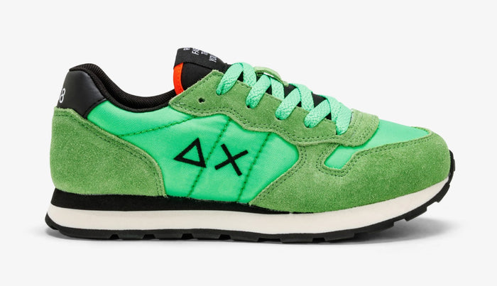 Sneaker Boy's Tom Verde Fluo