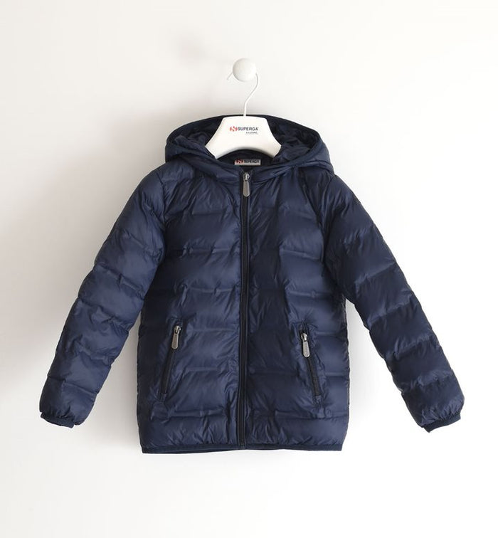 Giubbotto Imbottito Tessuto Termico Navy