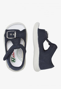 Sandalo Paros Canvas Blue