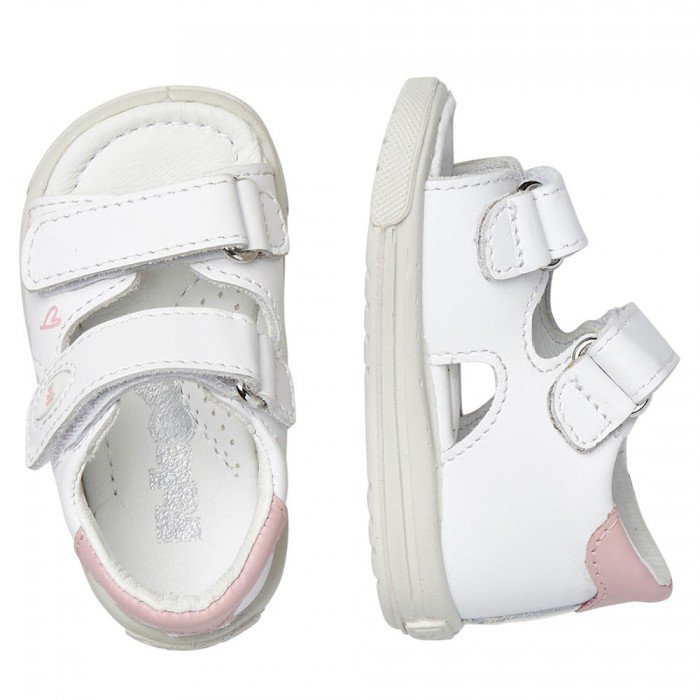 Sandalo Dodolo Girl White-Pink
