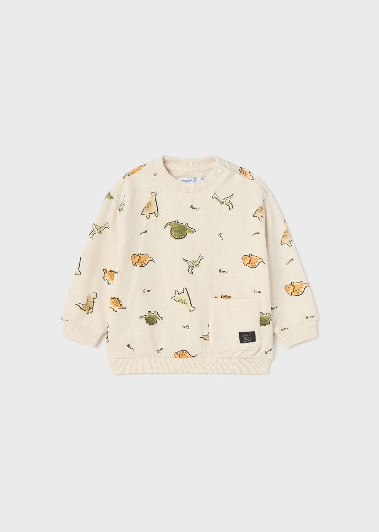 Pullover Stampato Avena