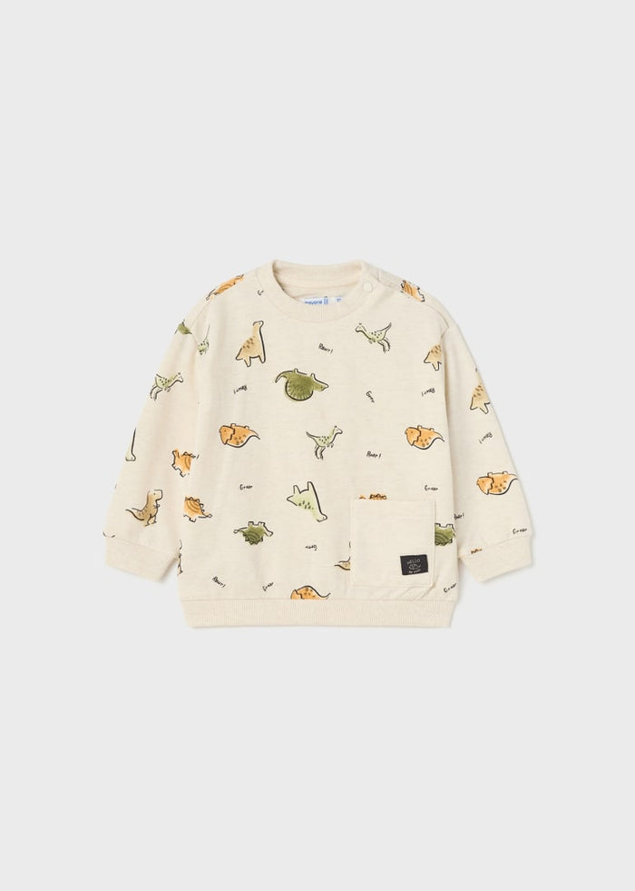 Pullover Stampato Avena