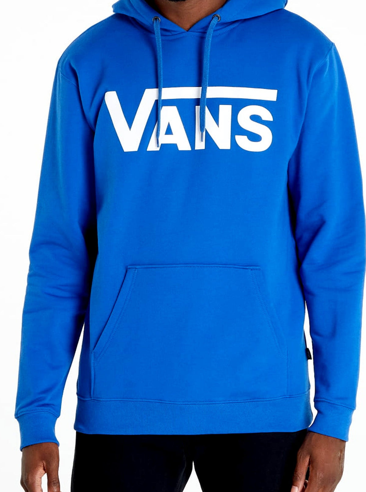 Felpa Con Cappuccio Blu Logo Vans