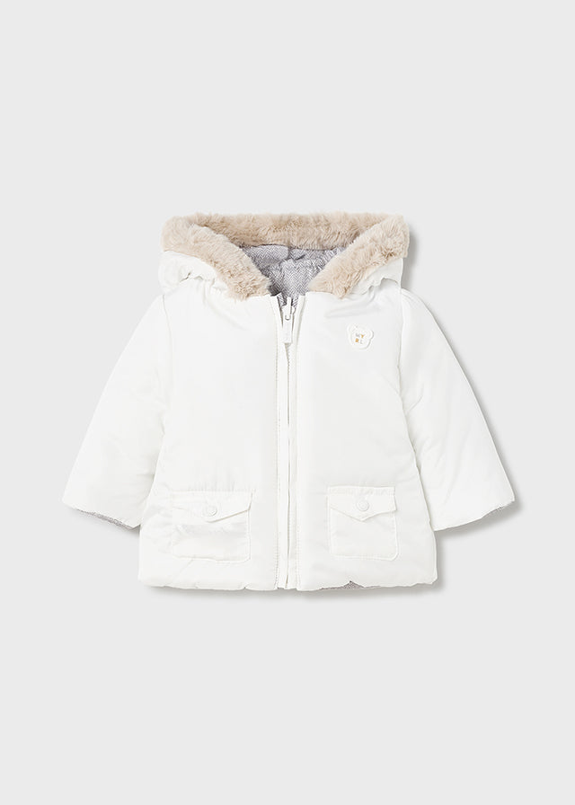Giaccone Reversibile Bianco