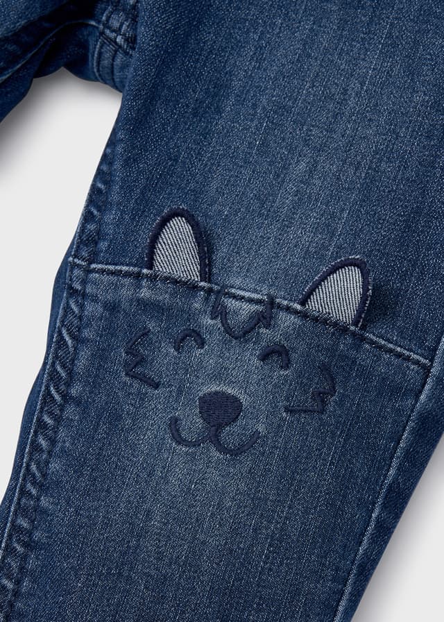 Pant.denim Con Volpina