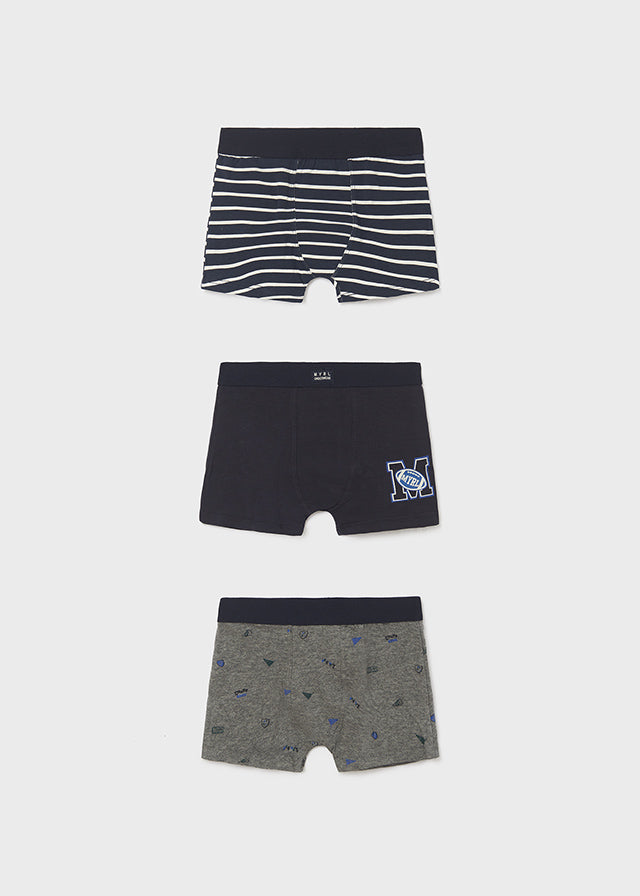 Set 3 boxer Blu