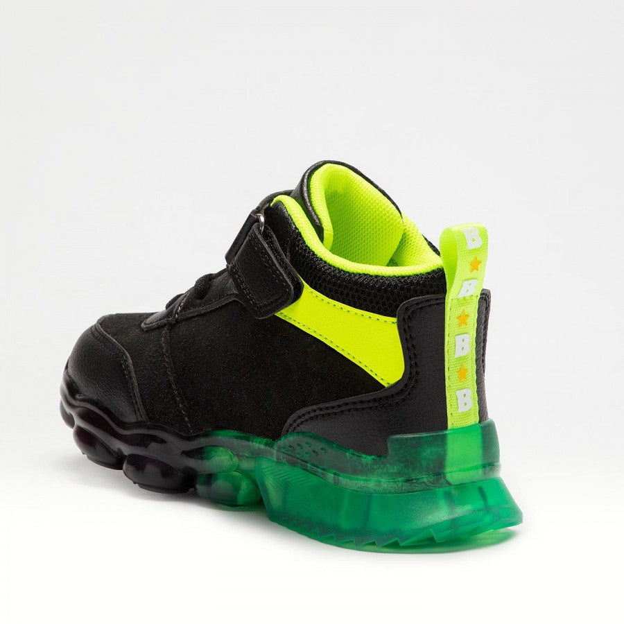 Scarpa Bambino Stegosauro Nera/verde