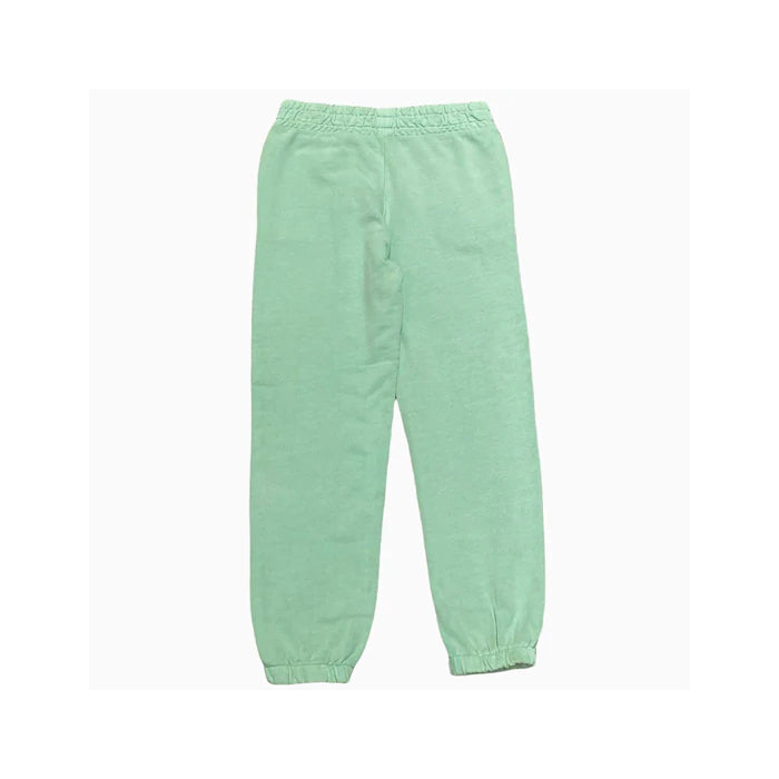 Pantalone Lungo Felpa Verde Chiaro