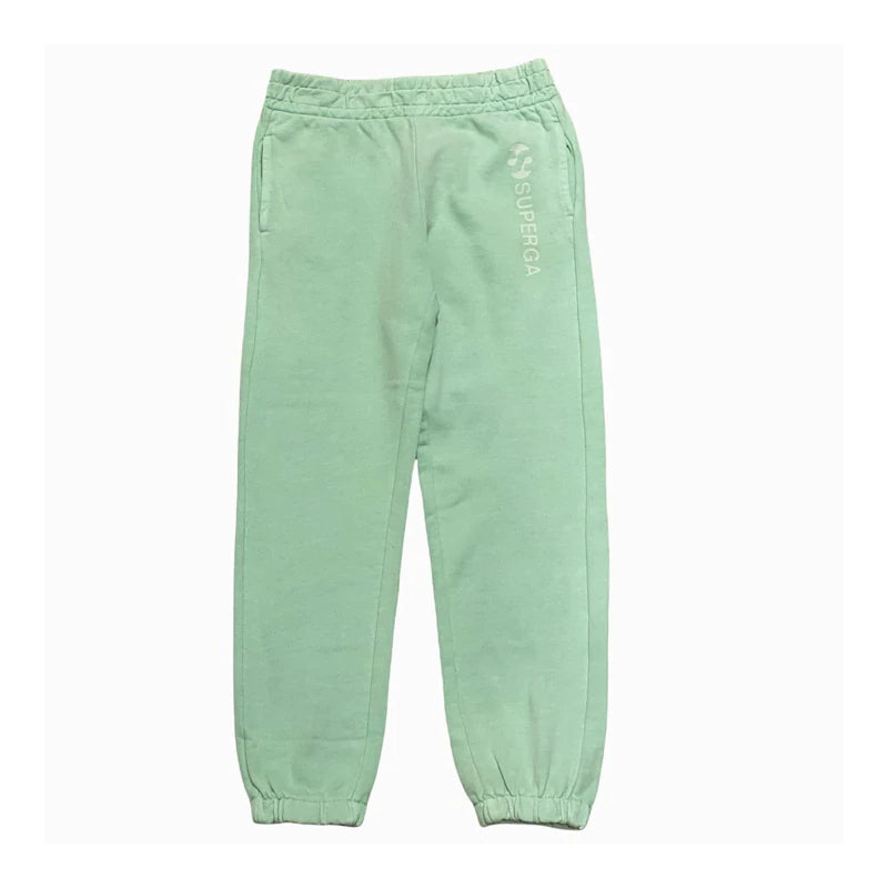 Pantalone Lungo Felpa Verde Chiaro