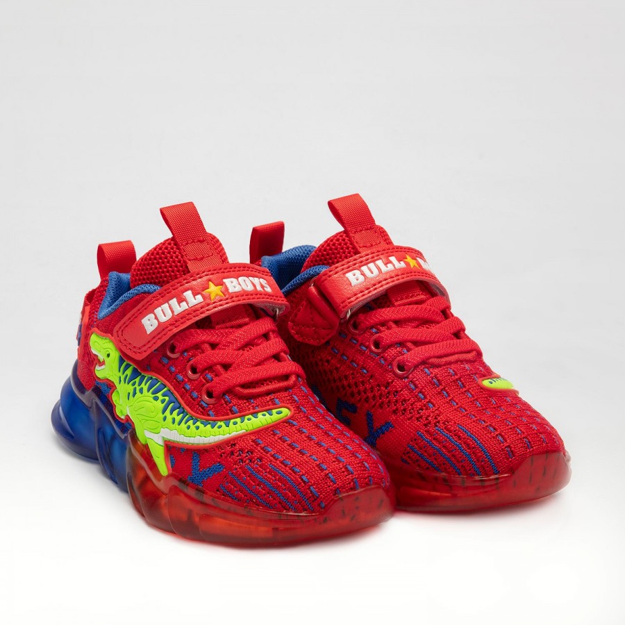Scarpa da Bambino T-Rex Rossa