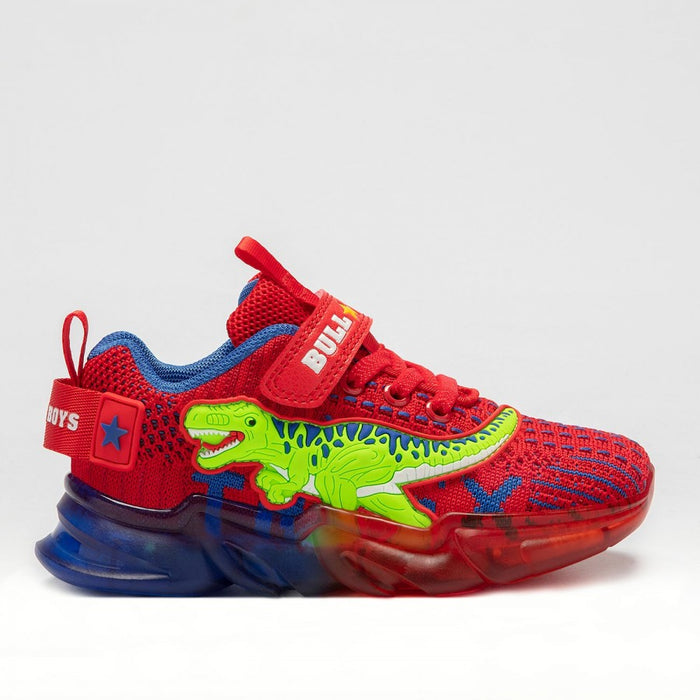 Scarpa da Bambino T-Rex Rossa