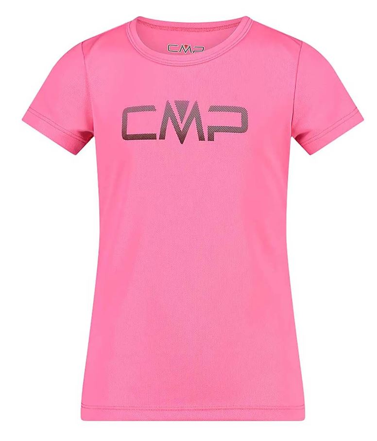 T-Shirt Bambino G Rosa Fluo