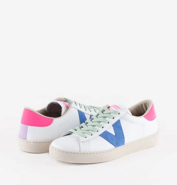 Sneaker Berlin In pelle e Camoscio Ciclamino