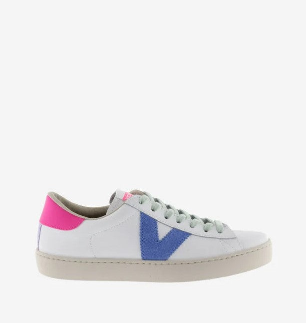 Sneaker Berlin In pelle e Camoscio Ciclamino