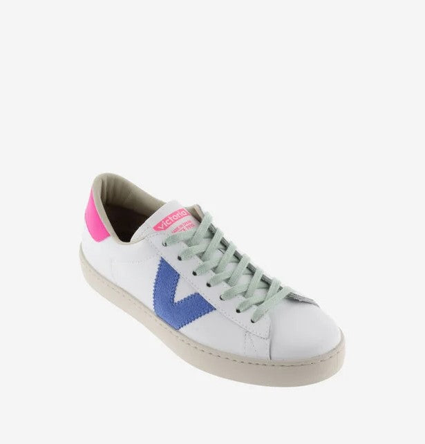 Sneaker Berlin In pelle e Camoscio Ciclamino