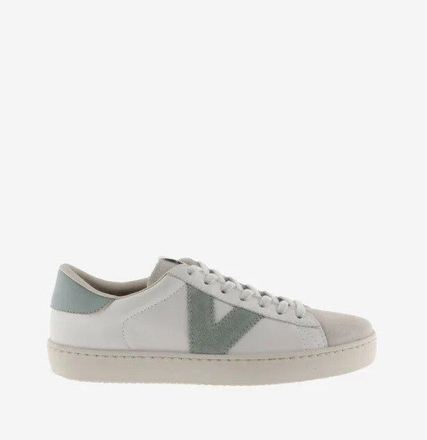 Sneaker Berlin In pelle e Camoscio Beige
