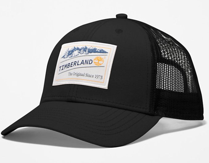 Cappellino Trucker Logo Nero