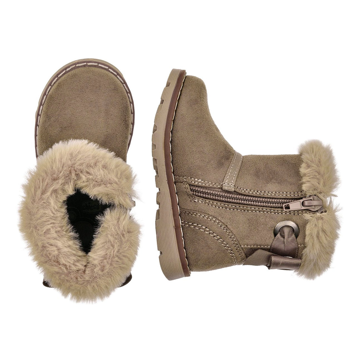 Stivaletto Invernale Da Bambina Beige