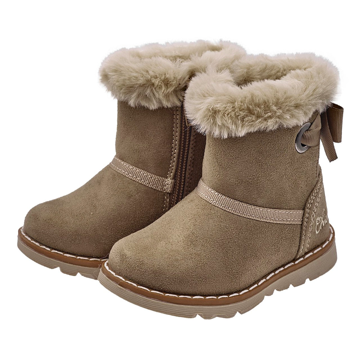 Stivaletto Invernale Da Bambina Beige