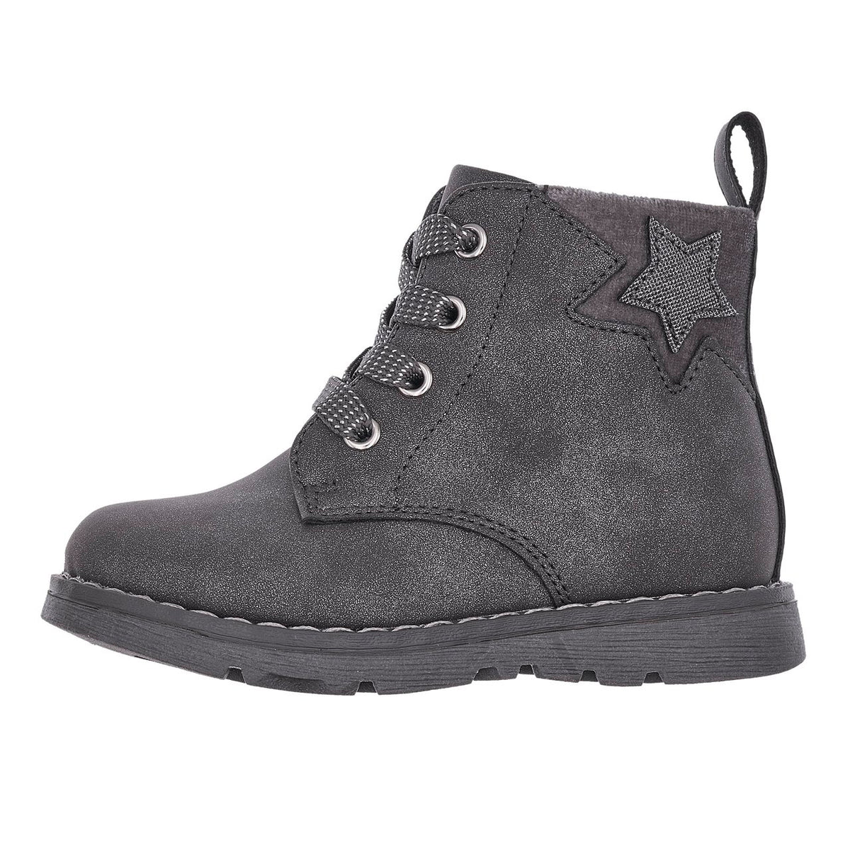 Anfibio Grigio Con Zip Da Bambina