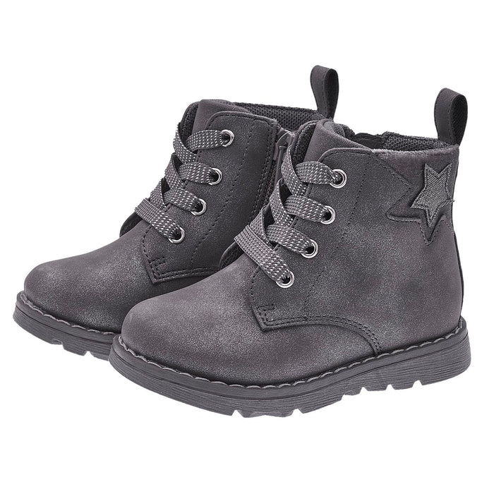 Anfibio Grigio Con Zip Da Bambina