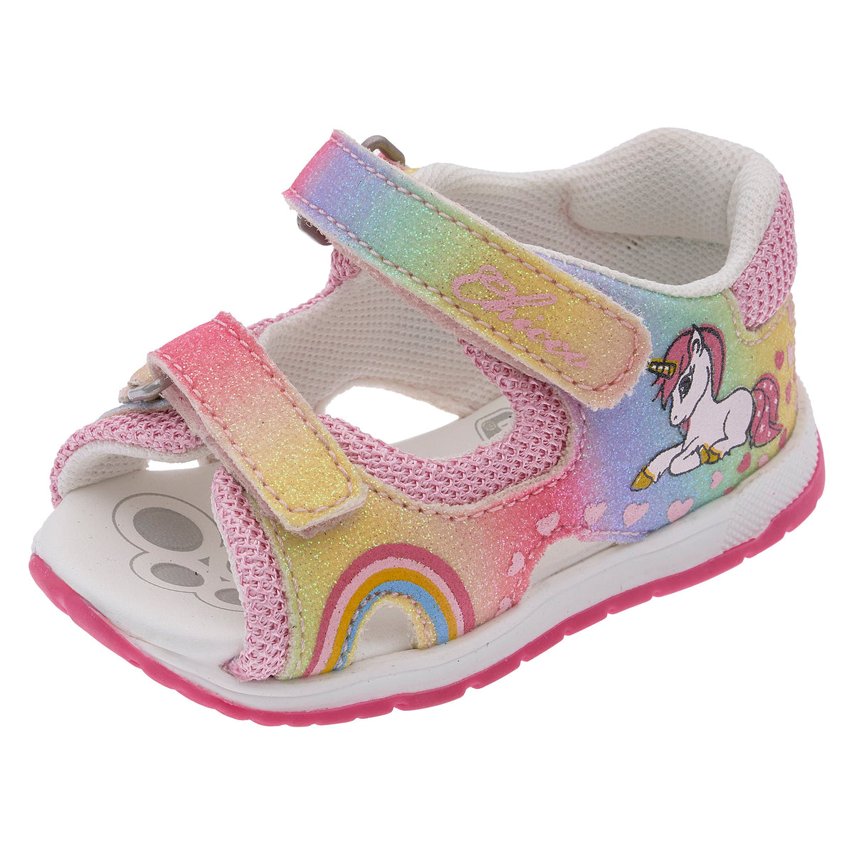 Sandalo Primo Passo Rosa Multi Color