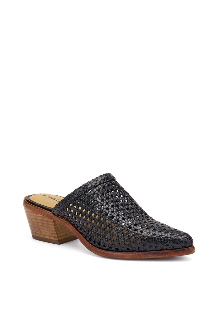 Sabot Intrecciato Nero