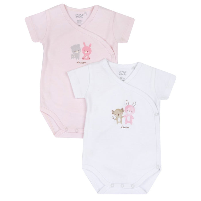 Set 2 Body Incrociato M/L Rosa