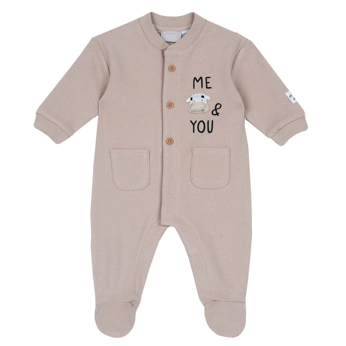 Tutina Aperta Davanti Beige