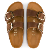 Arizona Big Buckle Cognac Oiled Leather