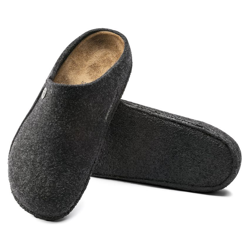 Zermatt anthracite Wool Felt