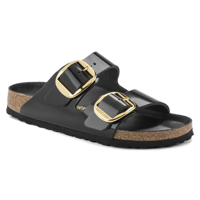Arizona Big Buckle shine black Natural Leather