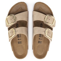 Arizona Big Buckle Sandcastle Nubuck Leather