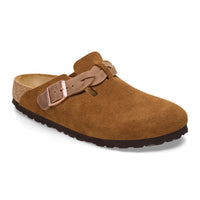 Boston Braided Mink Suede Leather