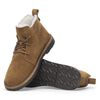 Uppsala Mid Shearling dark tea Suede Leather