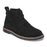 Uppsala Mid Women black Suede Leather