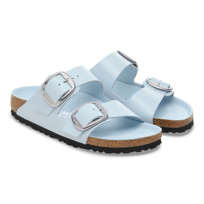 Arizona Big Buckle shine blue Natural Leather