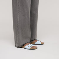 Madrid Big Buckle shine blue Natural Leather