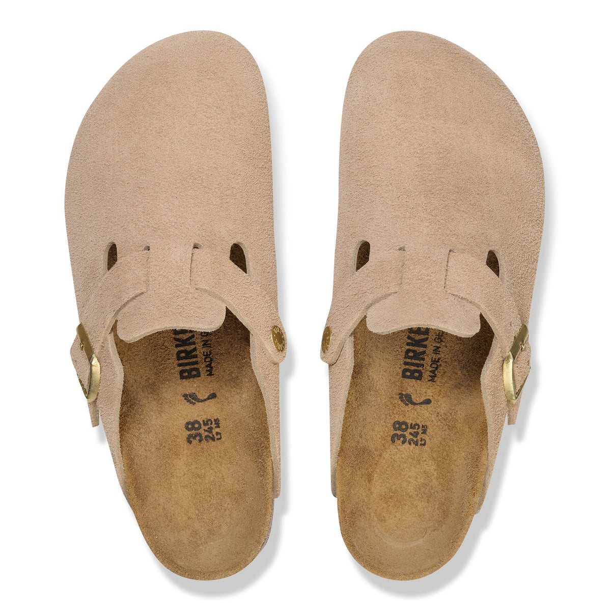 Boston sandcastle Suede Leather