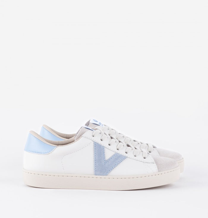 Sneakers Berlin Bianco Celeste