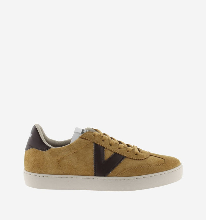 Sneakers Berlin Pelle Scamosciata Camel