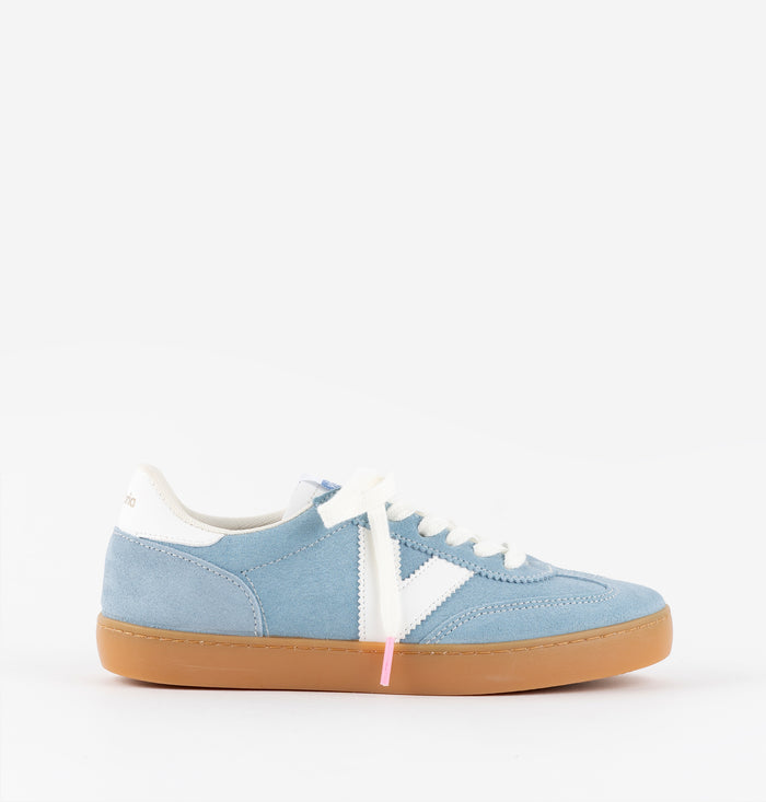 Sneakers Berlin Suede Azzurro