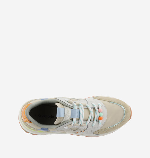 Sneakers Luna Nylon Suede Beige