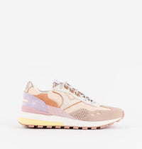 Sneakers Luna Nylon Suede Rosa