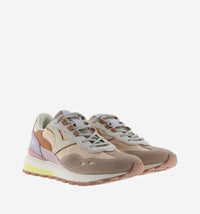 Sneakers Luna Nylon Suede Rosa