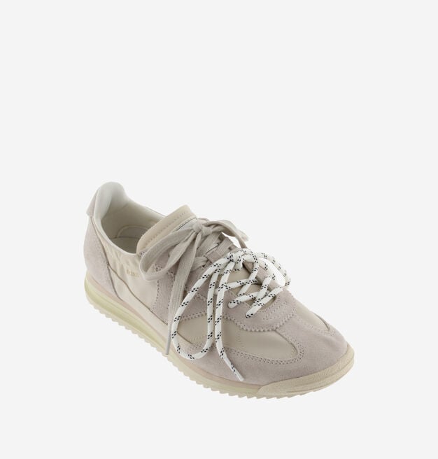 Sneakers Saturno Nylon Suede Beige