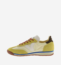Sneakers Saturno Nylon Suede Giallo